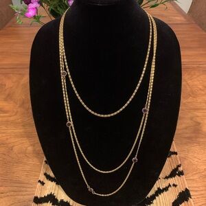 Vintage 3 Strand Necklace